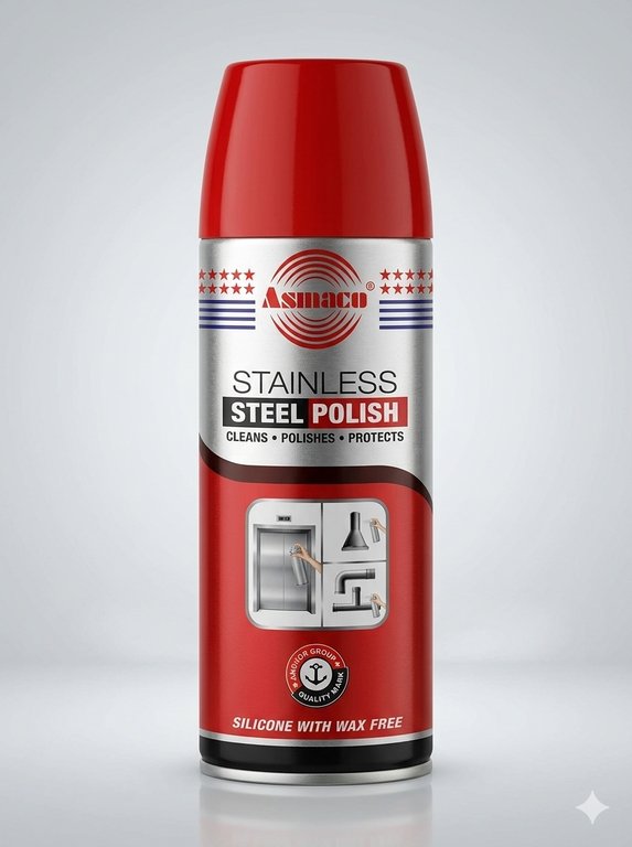 Asmaco Stainless Steel Polish 450ml